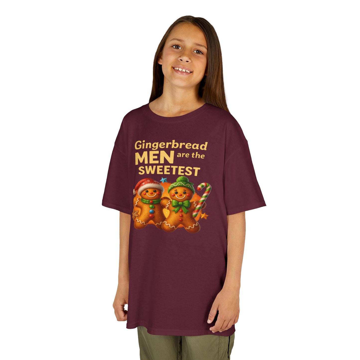 Gingerbread Men Kids Tee, Festive Holiday Shirt, Cute Christmas Outfit, Sweet Treat Apparel, Winter Celebration Wear, Kid's Holiday Gift