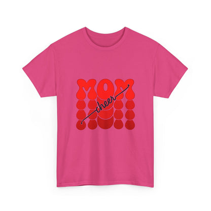 Retro Mom Cheer Tee – Bold Support & Spirit Shirt