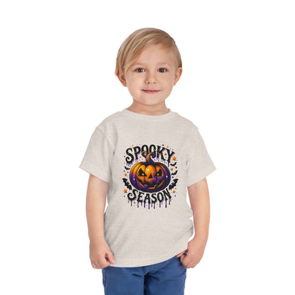 Spooky Season Jack-o'-Lantern Toddler Tee
