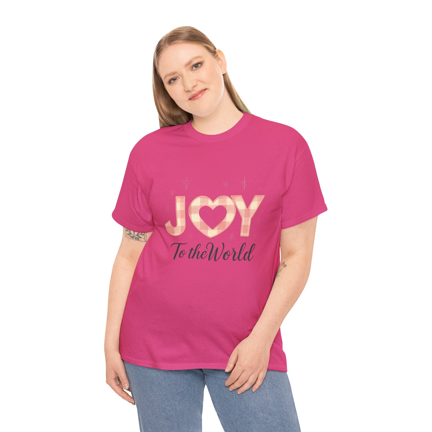 Joy to the World Heart Tee