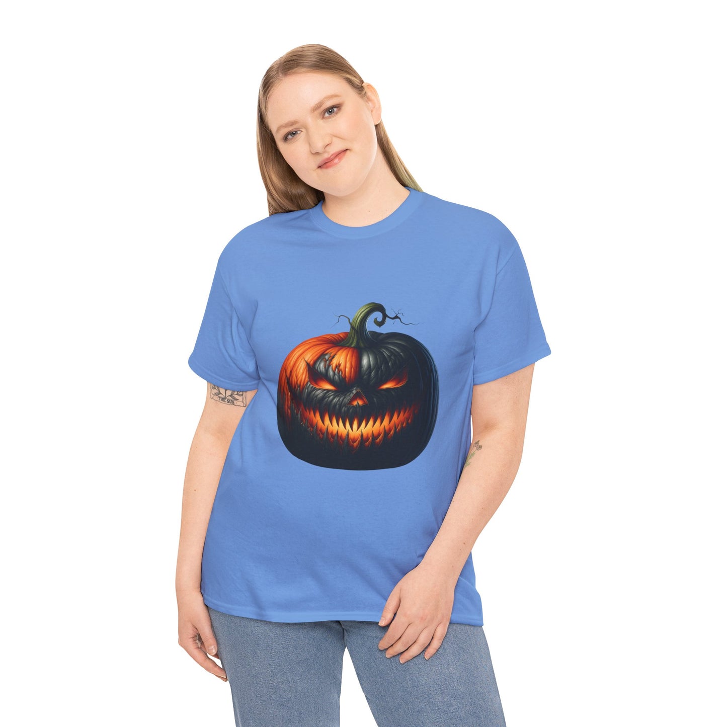Sinister Pumpkin – Halloween Glow Tee