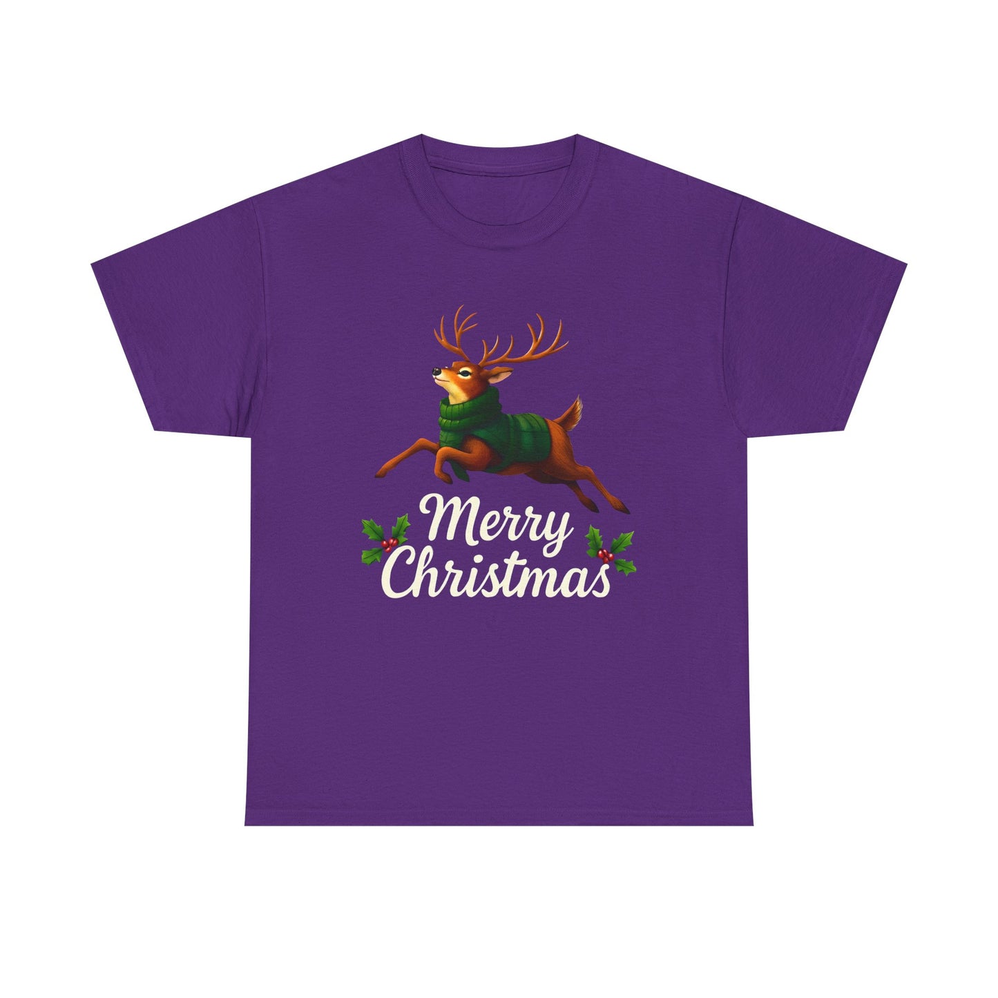 Merry Christmas Reindeer Tee