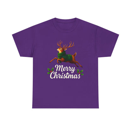 Merry Christmas Reindeer Tee