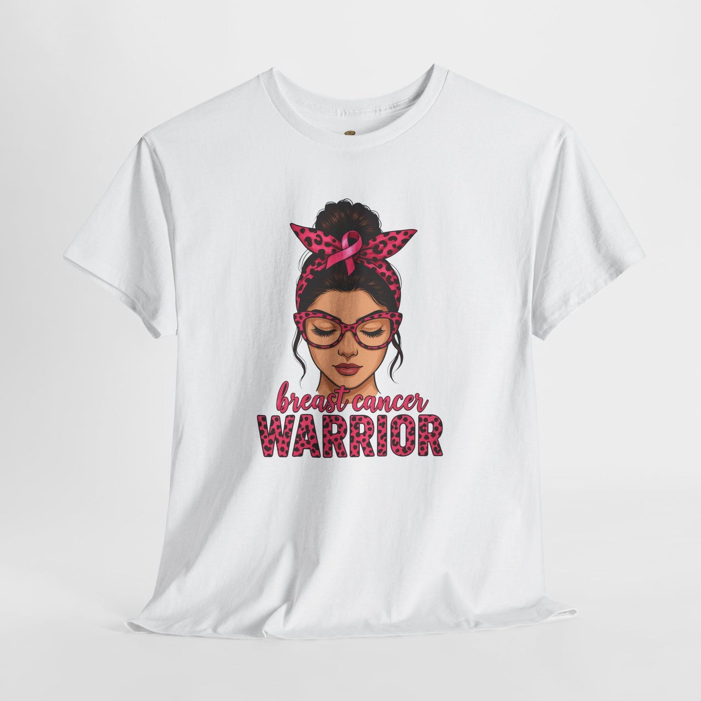 Breast Cancer Warrior Tee, Inspirational T-Shirt for Survivors, Supportive Gift for Cancer Awareness Events, Unisex Cotton Top, [...]