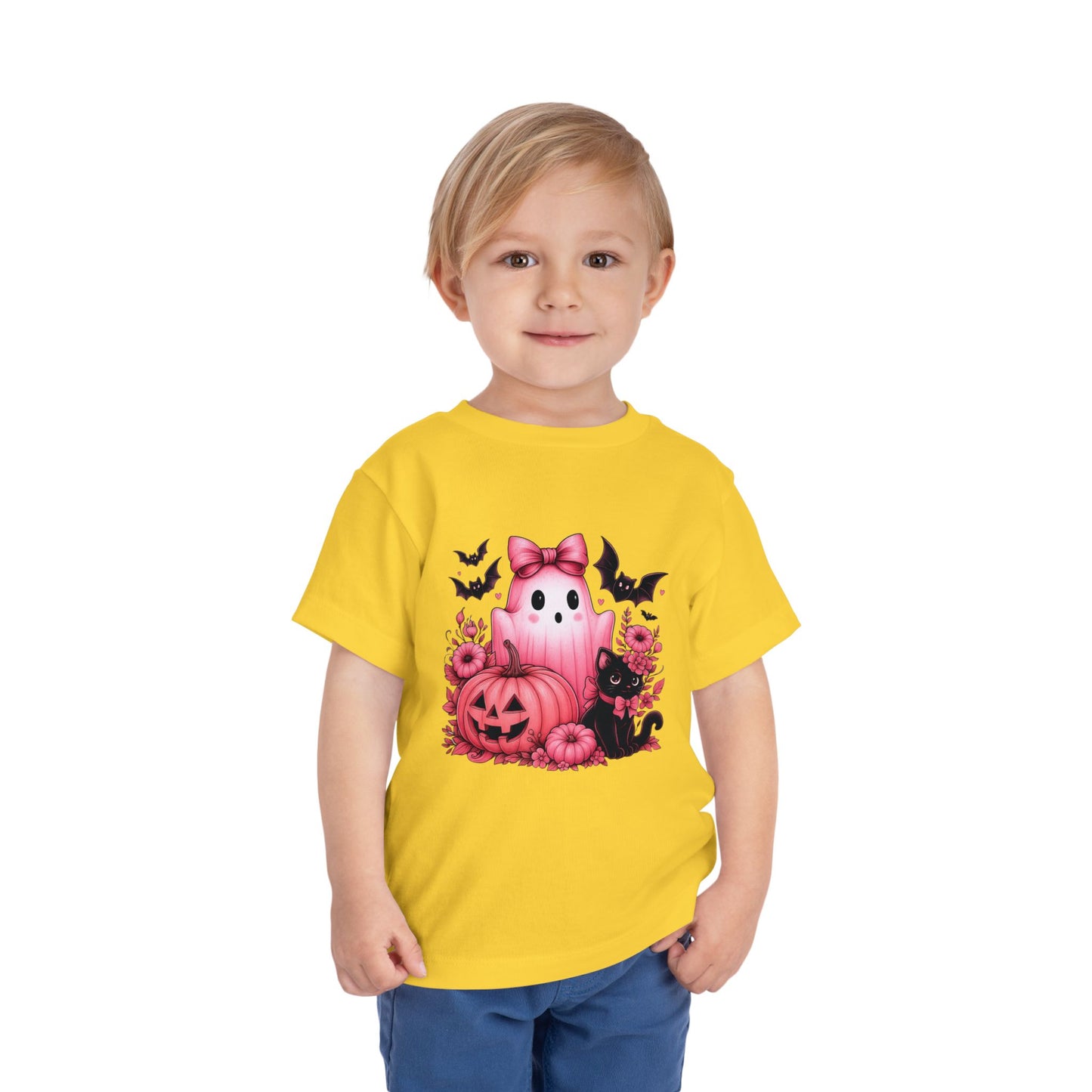 Toddler Spooky Ghost Halloween Tee