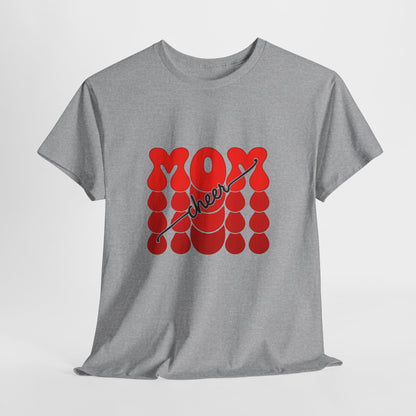 Retro Mom Cheer Tee – Bold Support & Spirit Shirt