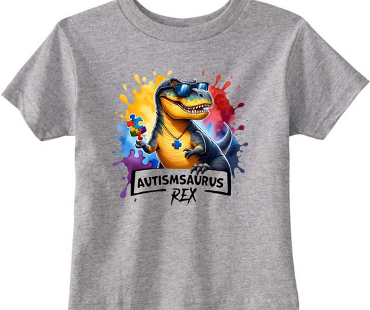 Autismsaurus Rex Kid T-Shirt