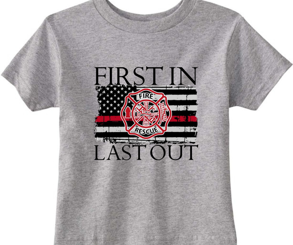 First In Last Out Kid T-Shirt