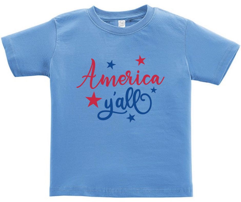 America Y' All Kid T-Shirt