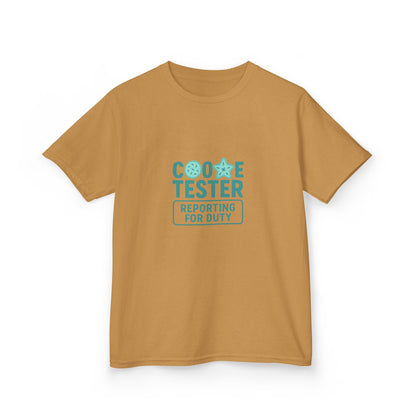 Cookie Tester Dinosaur Christmas Kids Tee