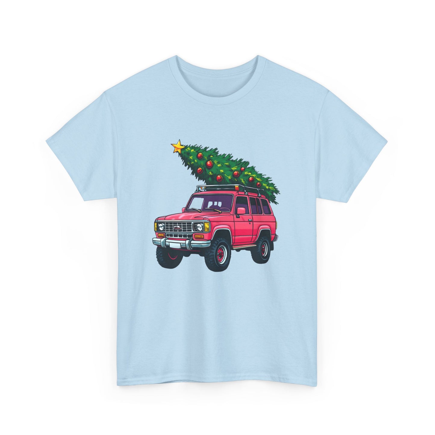 Pink SUV Christmas Tree Tee