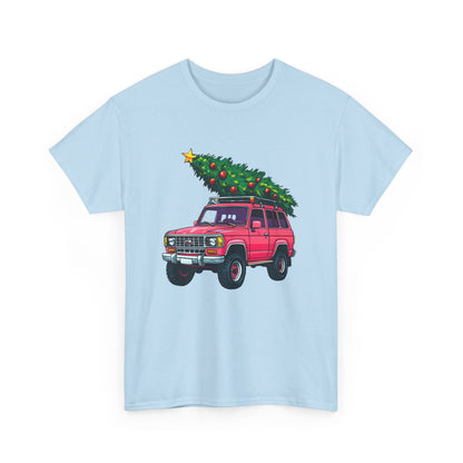 Pink SUV Christmas Tree Tee