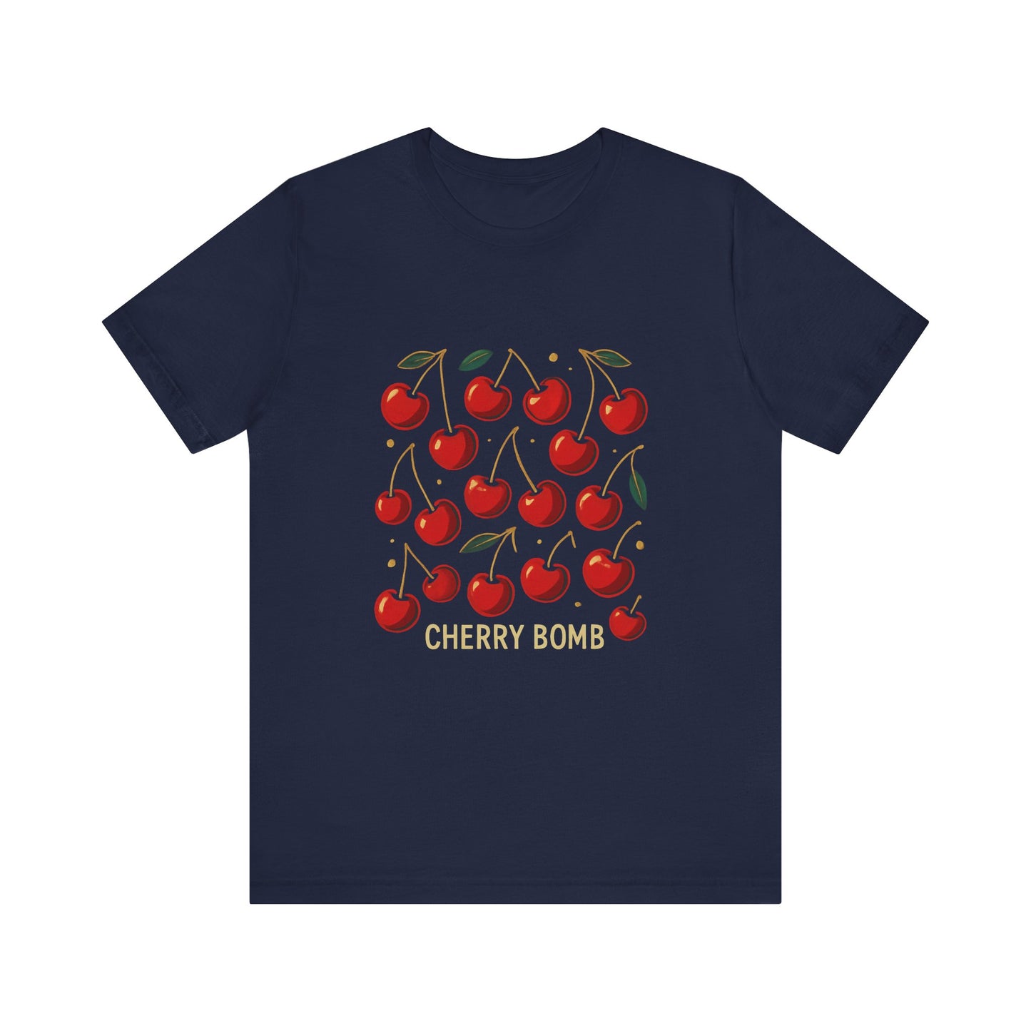 Cherry Bomb Tee — Cute Retro Cherries Graphic T-Shirt