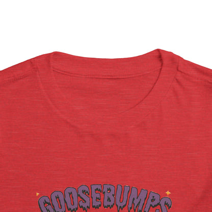 Goosebumps Halloween Toddler Tee - Funny Spooky Xmas