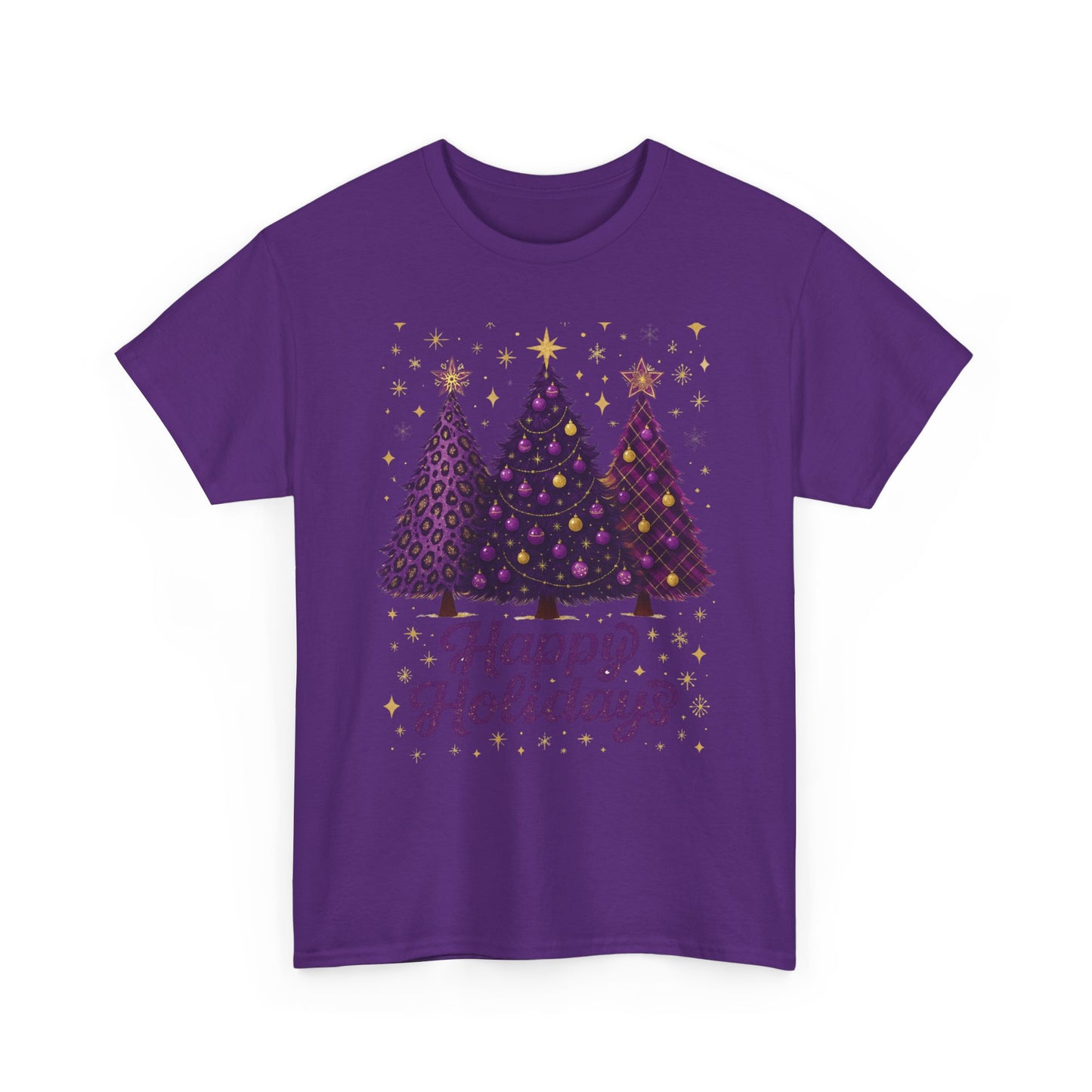 Christmas Tree Unisex Tee - Happy Holidays Design