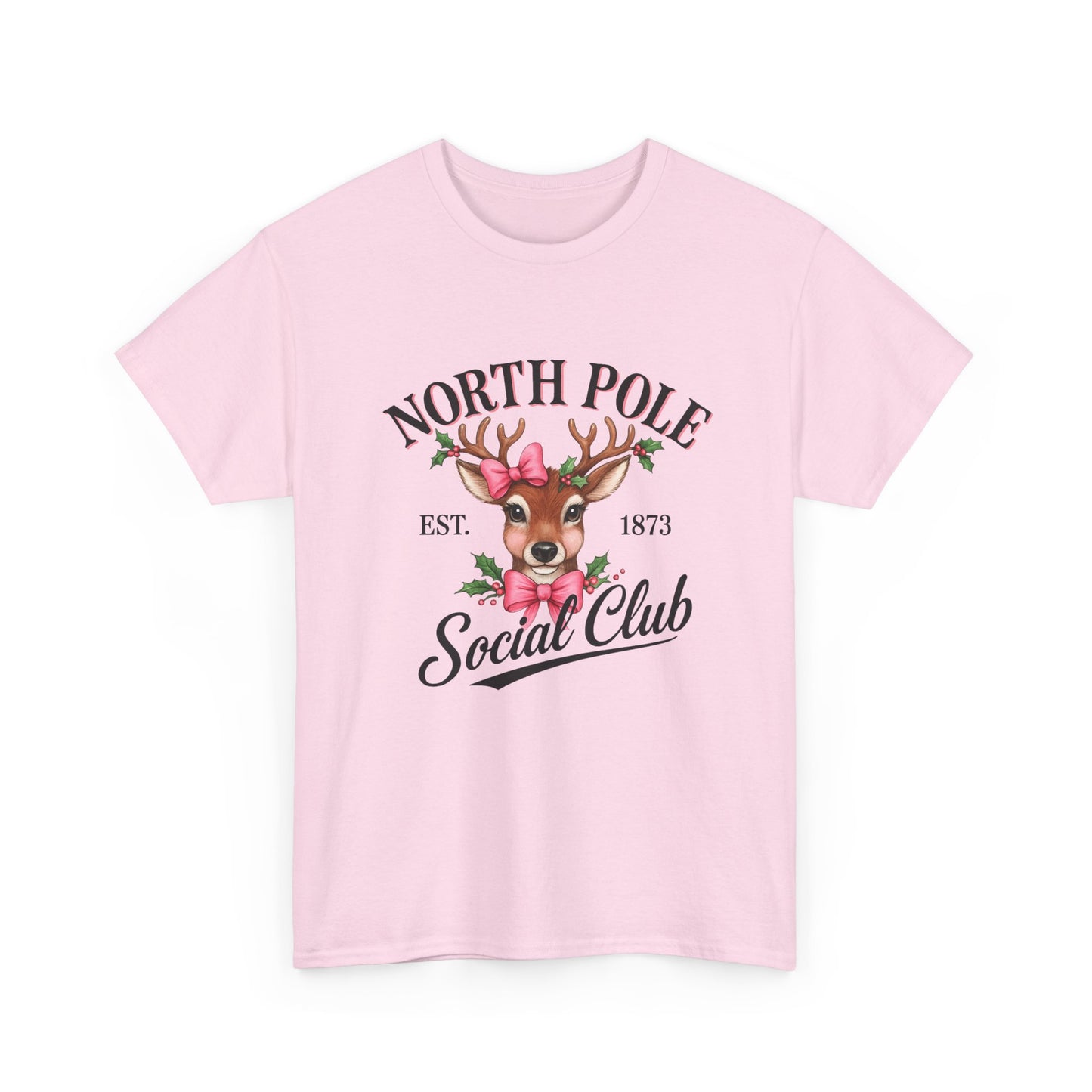 North Pole Social Club Reindeer Tee