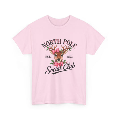 North Pole Social Club Reindeer Tee