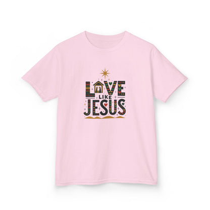 Live Like Jesus Christmas Dinosaur Tee