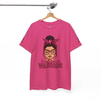 Breast Cancer Warrior Tee, Inspirational T-Shirt for Survivors, Supportive Gift for Cancer Awareness Events, Unisex Cotton Top, [...]