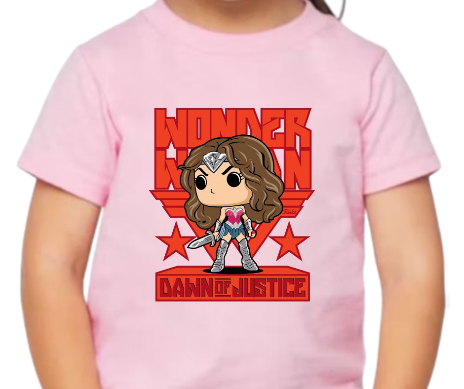 Wonder Woman DOJ Kid T-Shirt