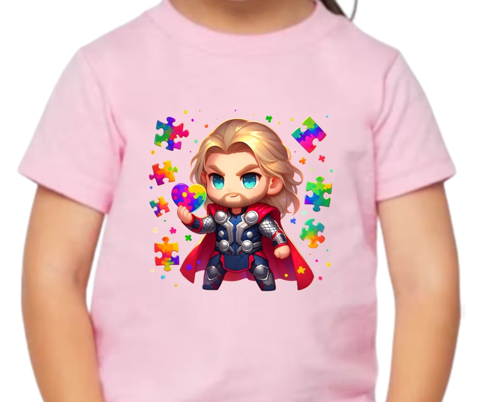 Thor Autism Kid T-Shirt