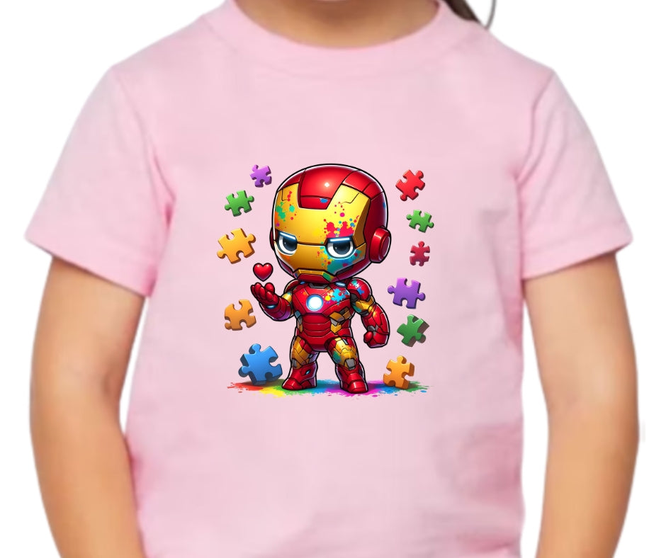 Ironman Autism Kid T-Shirt