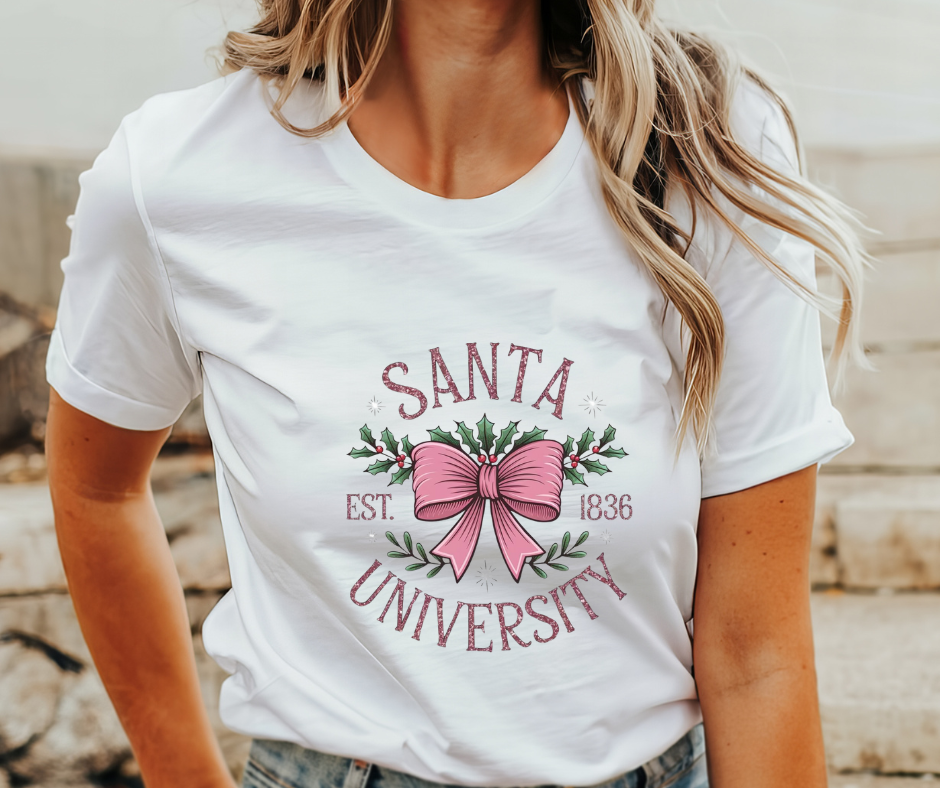 Santa University Adult T-Shirt