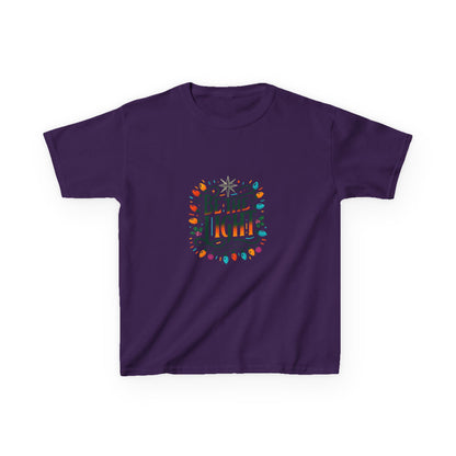 Be the Light Christmas Dinosaur Kids Tee