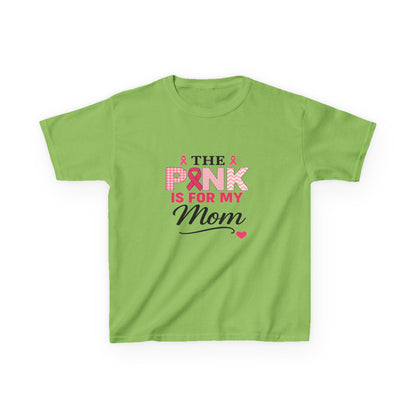 Pink for Mom Breast Cancer Awareness Dinosaur Tee