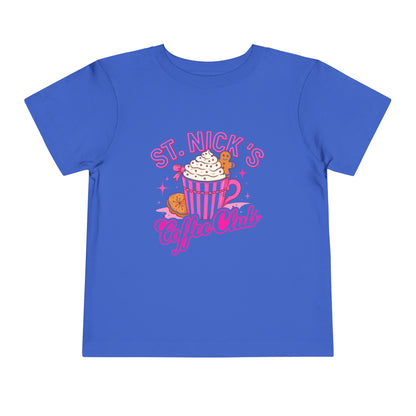 St. Nick's Coffee Club Toddler Christmas Tee