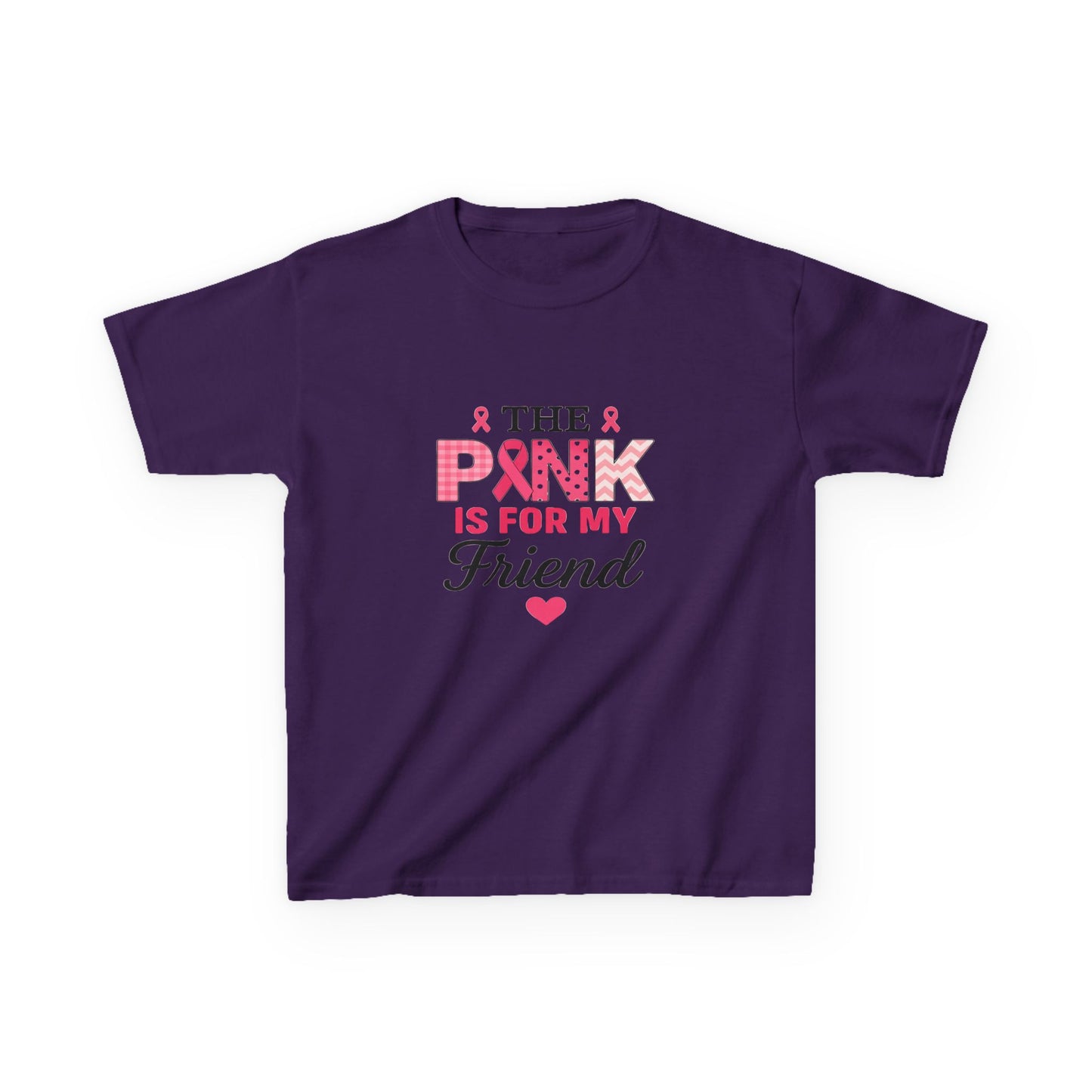 Pink Ribbon Dinosaur Christmas Tee - For My Friend