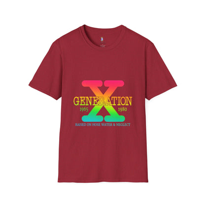 Retro Generation X T-Shirt | Vintage Style Tee, Unisex Gift, Nostalgia Apparel, 80s 90s Fashion, Graphic Tee