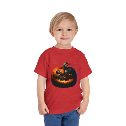 Spooky Jack-o'-Lantern Toddler Halloween Tee