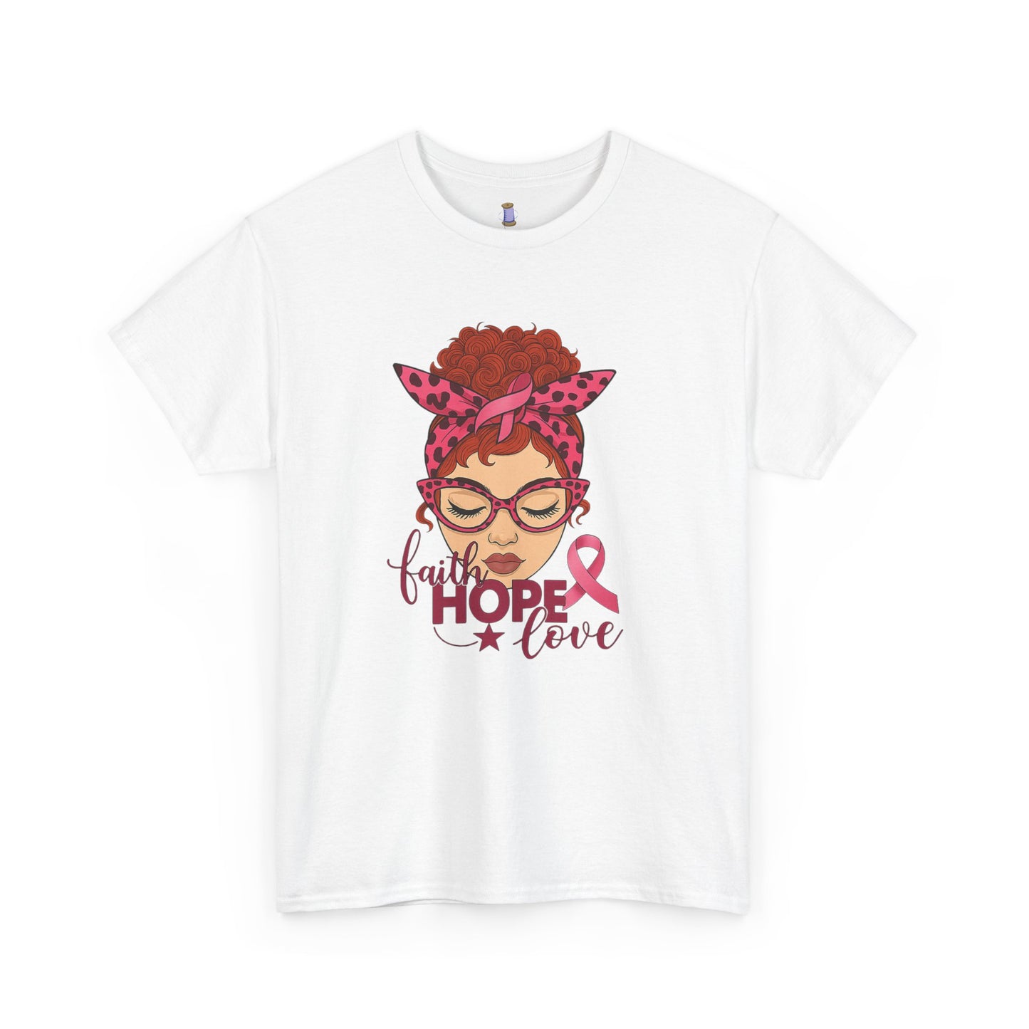 Empowering Cancer Awareness Tee, Hope Love Pink Ribbon Shirt, Inspirational Unisex Tee, Gifts for Breast Cancer Awareness, Supportive [...]