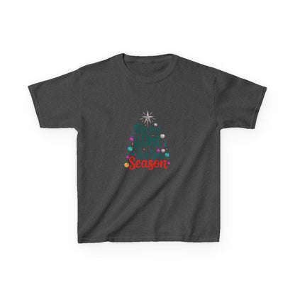 Be the LIGHT Christmas Tree Dino Kids Tee