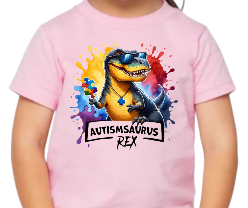 Autismsaurus Rex Kid T-Shirt