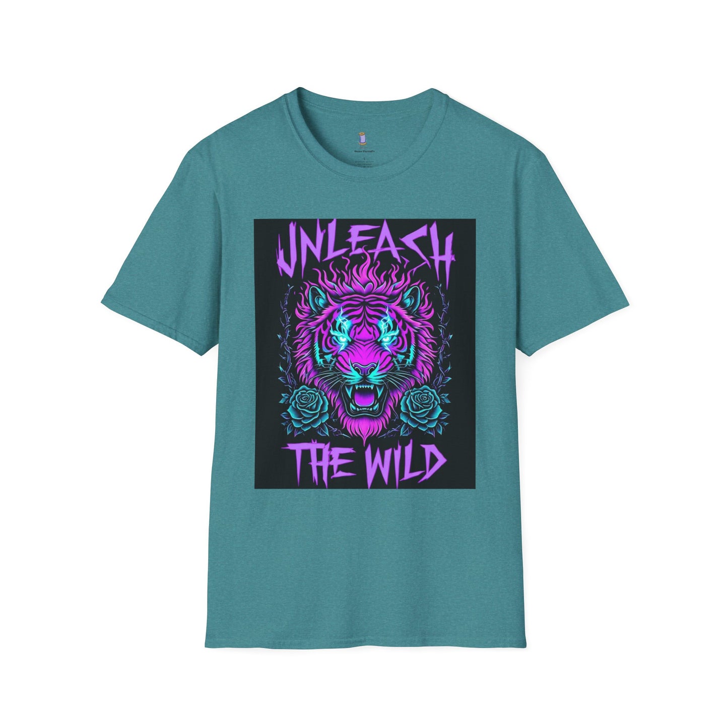 Unleash the Wild Graphic Tee | Cool Graphic Shirt, Unisex T-Shirt, Animal Lover Gift, Nature-Inspired Fashion, Festival Wear