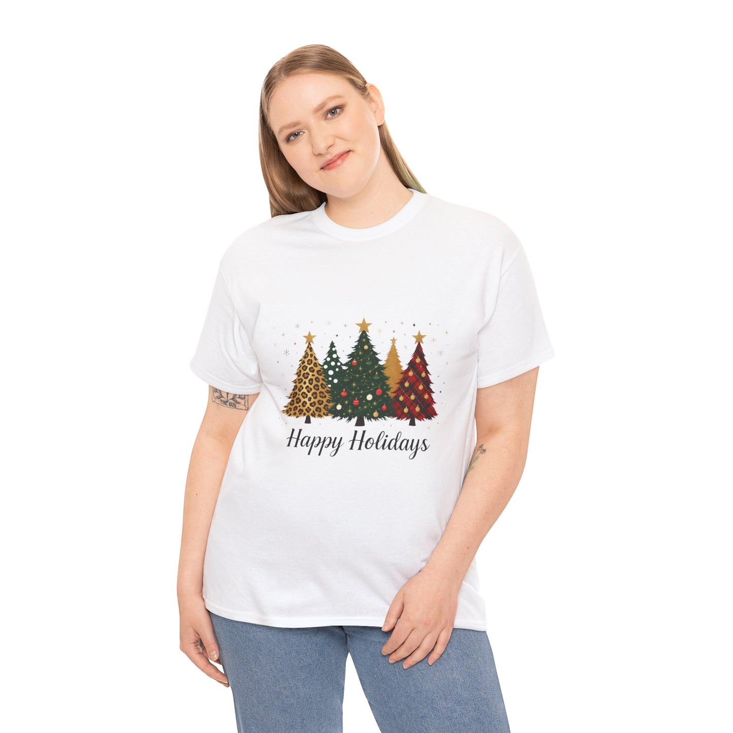 Happy Holidays Trees Tee