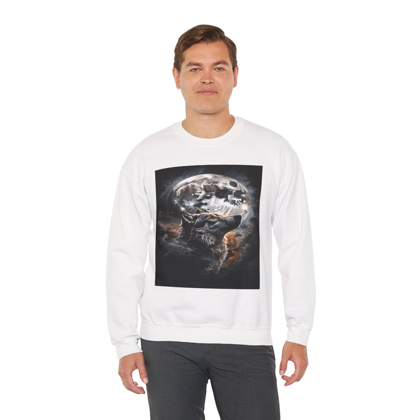 Wolf & Moon Halloween Sweatshirt