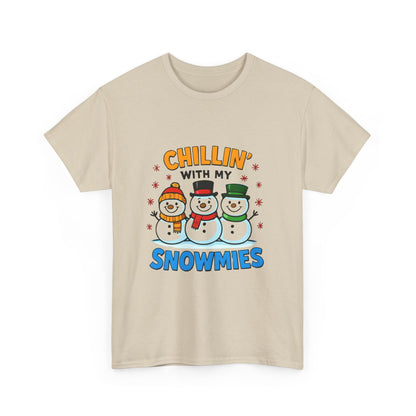 Chillin' With My Snowmies - Cancer Awareness Tee
