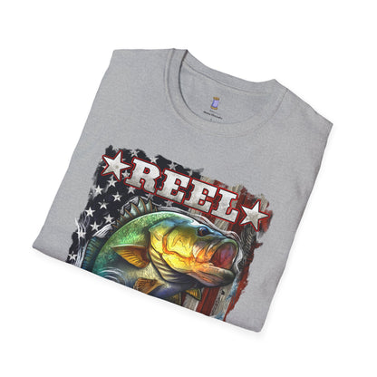 Camiseta de pesca para papá | Camiseta unisex de estilo suave para el Día del Padre, regalo de cumpleaños, aventura al aire libre, entusiastas de la pesca, ropa informal