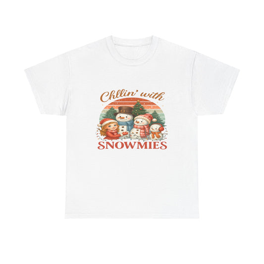 Chillin' with Snowmies: Christmas Tee