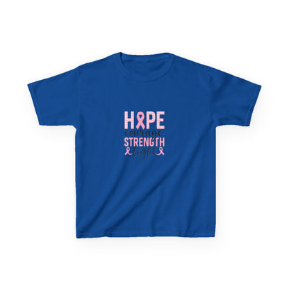 Hope, Strength & Courage Dinosaur Christmas Tee