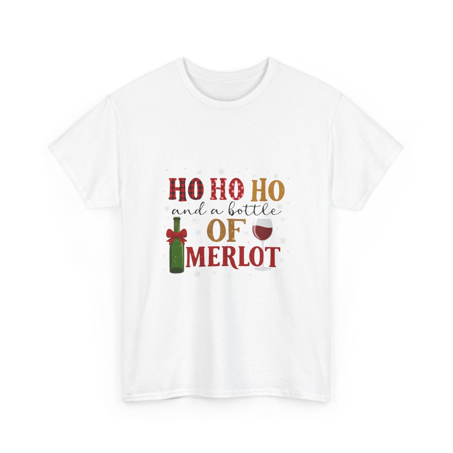 Ho Ho Ho Merlot Christmas Tee