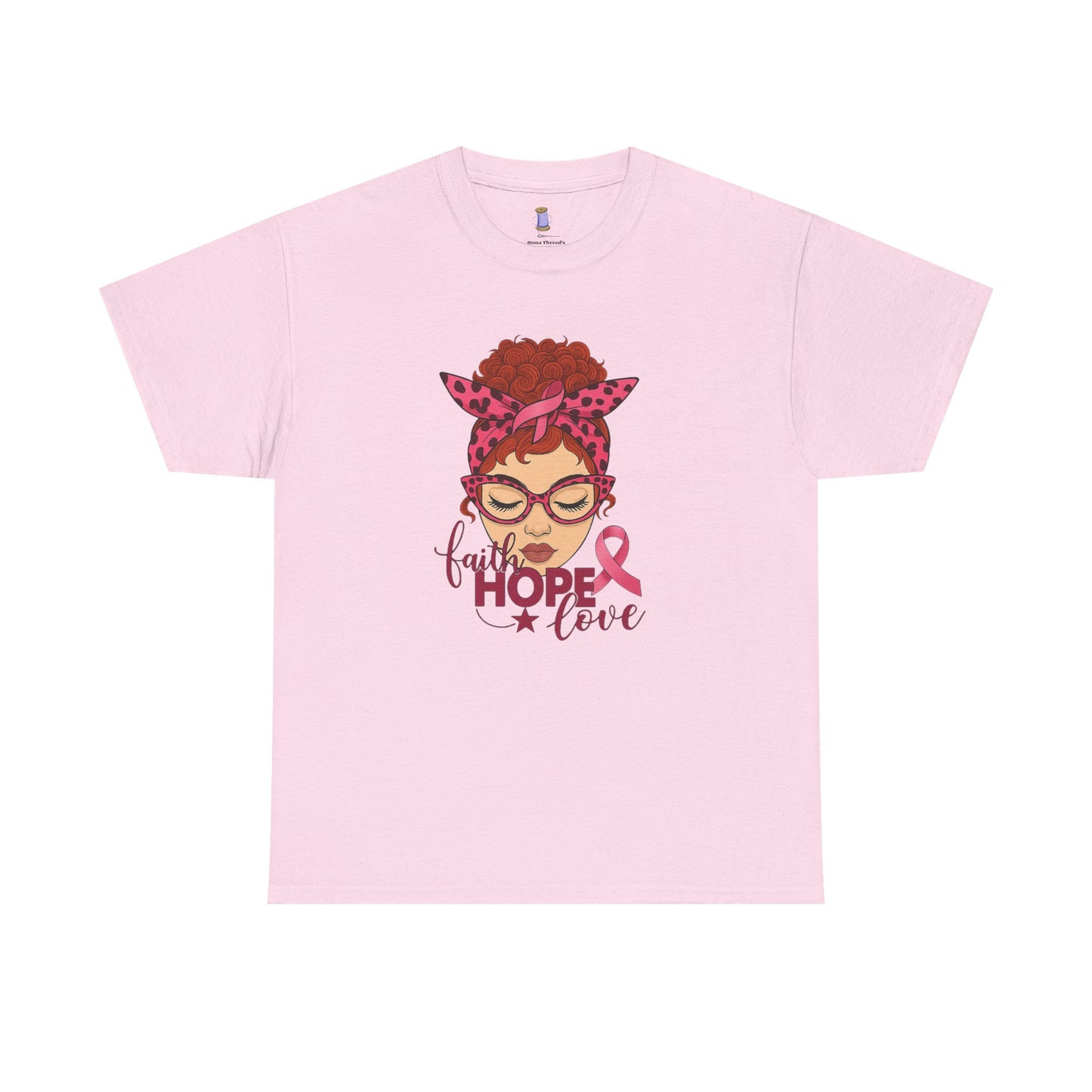 Empowering Cancer Awareness Tee, Hope Love Pink Ribbon Shirt, Inspirational Unisex Tee, Gifts for Breast Cancer Awareness, Supportive [...]