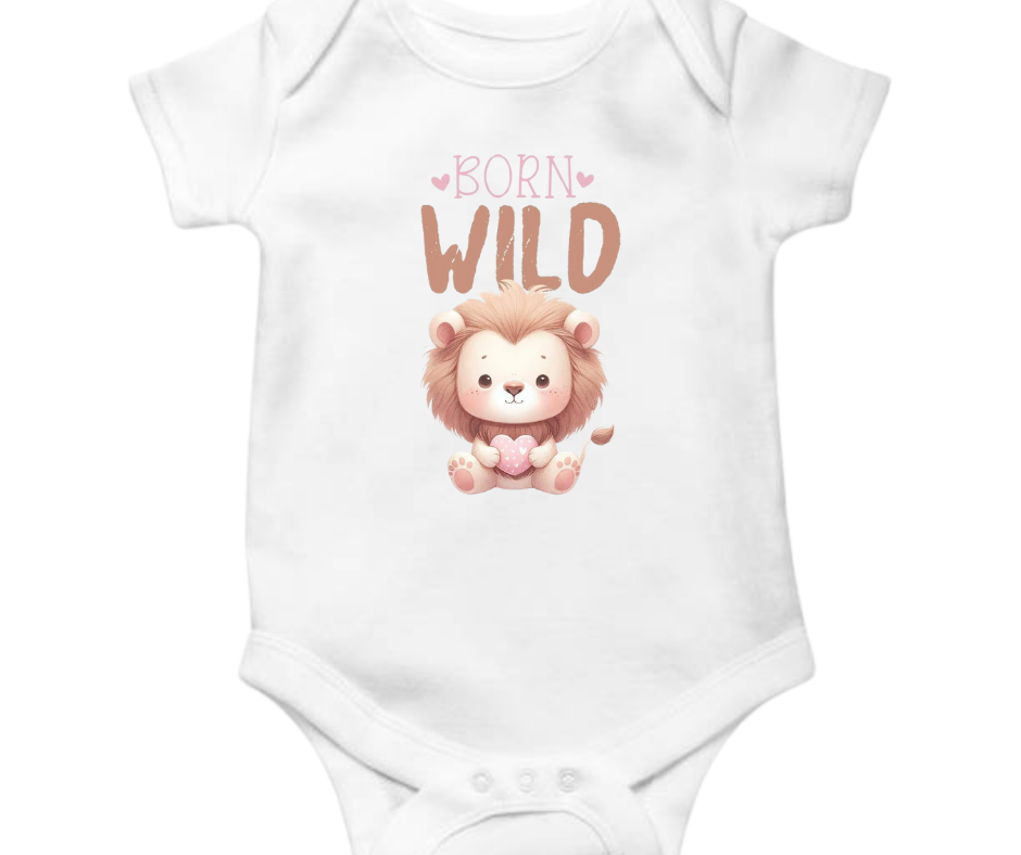 Lion Born Wild Onesie