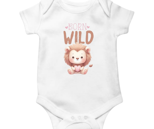 Lion Born Wild Onesie