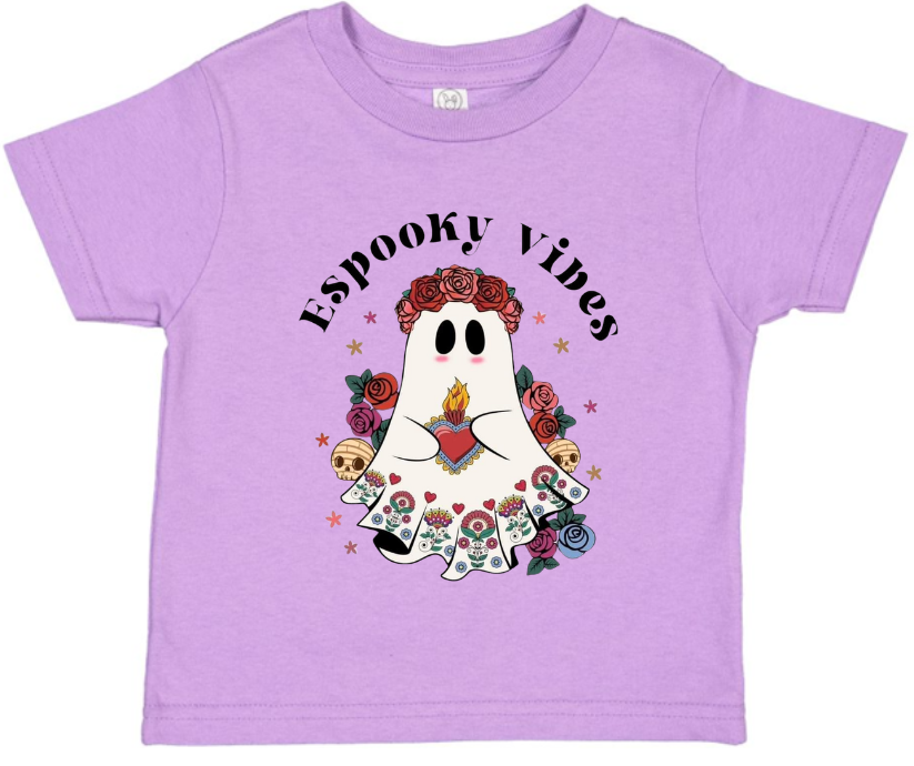 El Spooky Vibes Halloween Kid T-Shirt