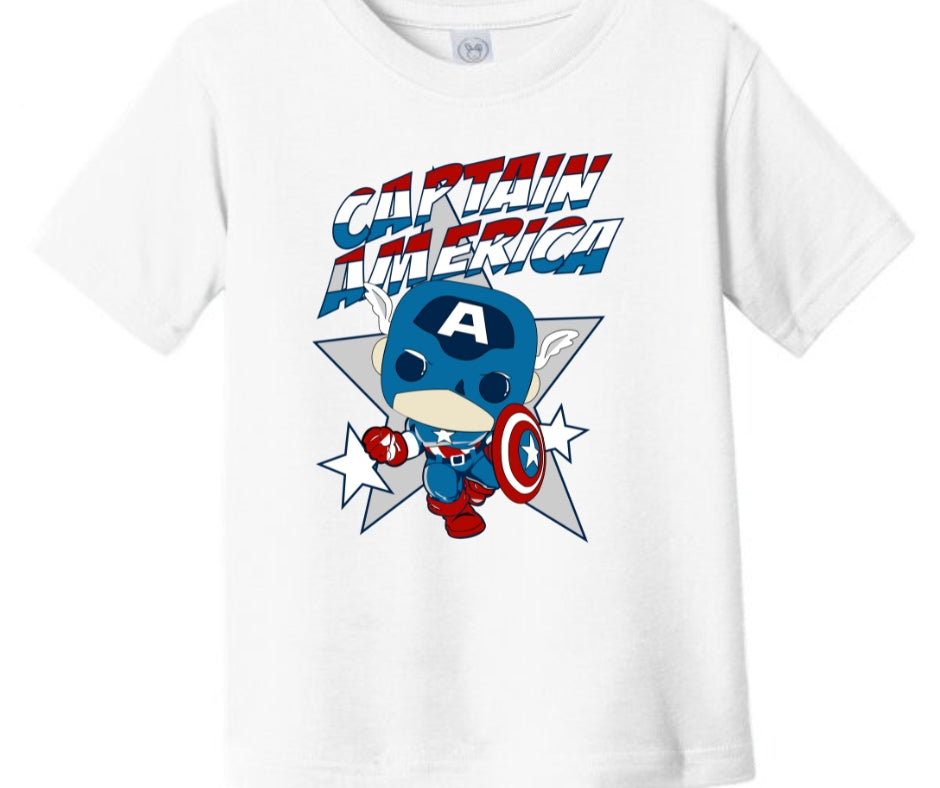 Cap America Kid T- Shirts