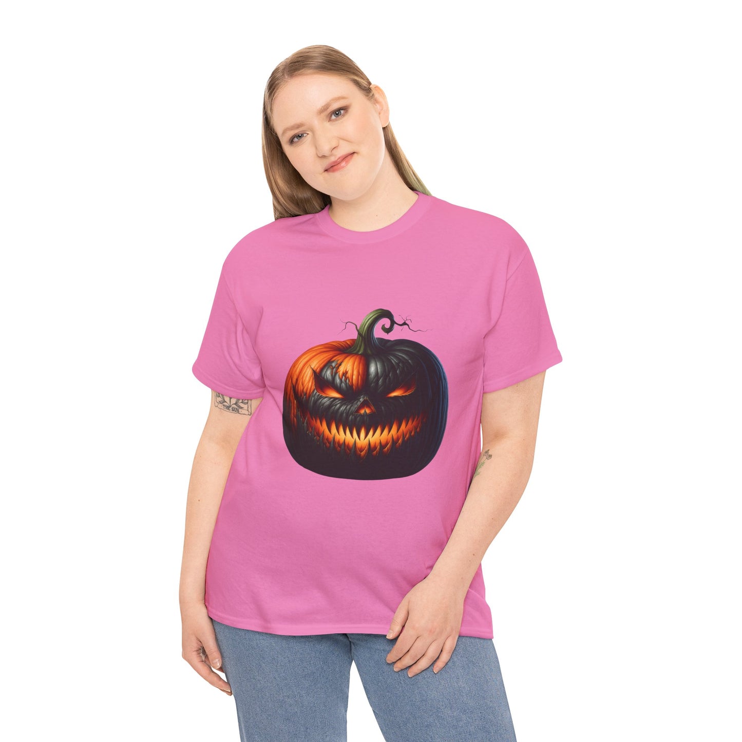 Sinister Pumpkin – Halloween Glow Tee